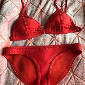 triangl swimsuit set